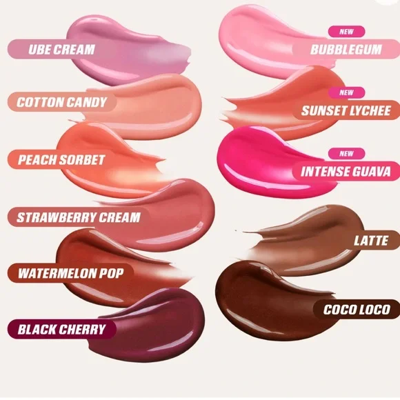 Huda Beauty Blush Filter Liquid Blush in Bubblegum Ube Cream or Peach Sorbet - Picture 4 of 7